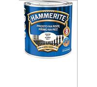 Hammerite - Barniz protector para metal (250 ml), color brillante, Blanco
