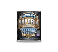 Hammerite Esmalte antioxidante al agua, Gris Oscuro, 750 ml