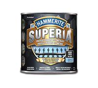 Hammerite Esmalte antioxidante al agua, Negro, 2,5 L
