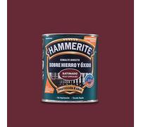 Hammerite Esmalte Directo sobre Hierro y Óxido Satinado 750 ml. Rojo carruajes 750 ml