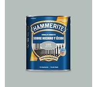 Hammerite - Esmalte Antioxido Liso, Gris Plata, 5 l (Paquete de 1)