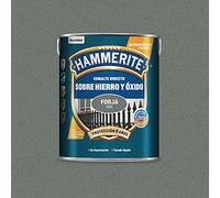 Hammerite Esmalte directo sobre hierro y óxido, Forja, Color Gris, 5 L (Paquete de 1)