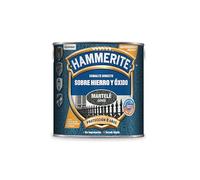 Hammerite Esmalte directo sobre hierro y óxido, Martelé, Color Gris, 2.5 L (Paquete de 1)