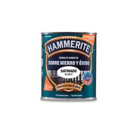 Hammerite esmalte metalico satinado blanco 0.750l - Neoferr
