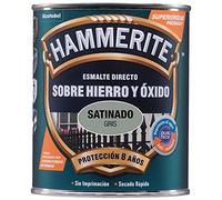 Hammerite Esmalte liso satinado – Gris 750 ml (Paquete de 1)