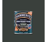 Hammerite Esmalte Liso Satinado, Gris Oscuro, 750 ml (Paquete de 1)