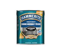 Hammerite Esmalte Liso Satinado, Negro, 750 ml (Paquete de 1)