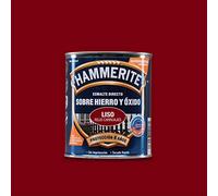 Hammerite Esmalte Metálico Liso Brillante, Rojo Carruaje, 750 ml (Paquete de 1)