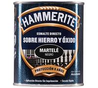 Hammerite Metalico Martele, Negro, 750 ml (Paquete de 1)