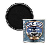 Hammerite Pintura HAM6720101 para Metales de 250 ml y Color Negro Martillado