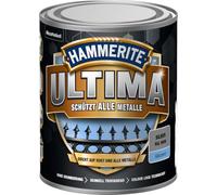 HAMMERITE Pintura protectora de metal Ultima plata brillante RAL 9006 750 ml