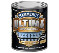 HAMMERITE Pintura protectora para metales Ultimate Mate Negro Profundo RAL9005 750 ml