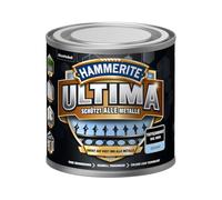 Hammerite Ultima RAL9005 - Barniz protector de metal brillante (250 ml), color negro