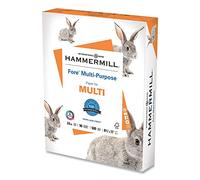 Hammermill Fore 103283 - Papel para impresora de 24 libras, 8,5 x 11-1 resma (500 hojas), 96 brillante, fabricado en los Estados Unidos 103283