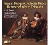 Hammerschmidt, Telemann : Suites et concertos baroques. Savall, Harnoncourt.
