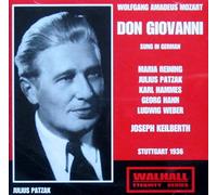Hammes / Hann / Patzak / Jungkurth / Reining / Kallam / Ducrue / Weber / Keilberth / Stuttgart - Mozart - Don Giovanni 1936
