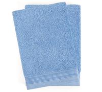Hammetex Manoplas de Baño Pack de 2 15x22 cm - Manoplas de 100% Algodón Rizo - Certificadas Oeko-Tex - Suaves, Absorbentes - con Presilla para Colgar