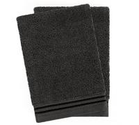 Hammetex Manoplas de Baño Pack de 2 15x22 cm - Manoplas de 100% Algodón Rizo - Certificadas Oeko-Tex - Suaves, Absorbentes - con Presilla para Colgar