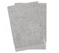 Hammetex Manoplas de Baño Pack de 2 15x22 cm - Manoplas de 100% Algodón Rizo - Certificadas Oeko-Tex - Suaves, Absorbentes - con Presilla para Colgar