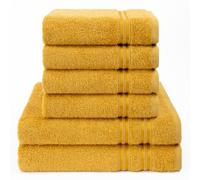 Hammetex Toallas de Sauna 80x200 cm Pack de 2 - Toallas de Ducha Extra Grandes - 100% Algodón Rizo - Certificadas Oeko-Tex - Suaves, Absorbentes - con Presilla