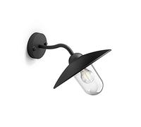 HAMMOCK - Aplique de pared descendente para exteriores Negro L30cm Negro Philips