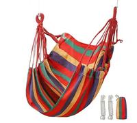 Hammock Chair, Hanging Hammock Chair, Hanging Swing, Portable Hanging Chair Hammock, Max 500 Lbs Thicken Enlarged College Students Canvas Hammock, Outdoor Large Hammock Chair for Patio and Dorms