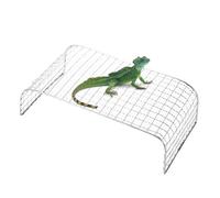 Hammock para reptiles - Hammock de malla de acero inoxidable de 11 x 6,3 x 3,1 pulgadas para dragones barbados | Resting Playground and Basking for Lizards, Turtles, Snakes, Frogs, Hermit Crabs