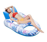 Hammock Pool Floats - 1 Pcs Adult Pool Float Air Mattress | Portable Floating Water Bed For 1-2 Person | Pools, Beach, Lake, Water Park & Summer Vacation Relaxation Lounger