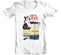 Hamms Beer Sport T Tshirts Camisetas y topss Männer Damen Herren Weiß Bear Retro Vintage Style Distressed Print Cotton Graphic tee(X-Large)