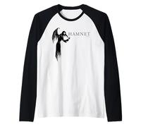 Hamnet Plague Doctor Silhouette Camiseta Manga Raglan