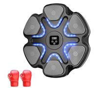 HAMON Music Bluetooth Boxing Machine para adultos, máquina de boxeo con guantes, Beat Box Machine con 9 modos de velocidad y modo de conteo, entrenamiento de boxeo montado en la pared