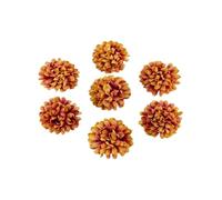 HamPaesk 50/100 Uds. Flor Artificial hogar habitación decoración de Corona Boda Accesorios Regalo DIY al Aire Libre(Color 10,50 pcs)