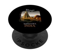 Hampi Karnataka India Turismo de ascendencia Mujeres Niños Niños Niñas PopSockets PopGrip Adhesivo