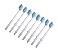 HAMPPLIES 1 Juego Repuesto Cabezal De Cepillo Para Irrigador Oral Compatible Mayoría Limpieza Profunda Interdental Y Encías Material Duradero Para Uso Familiar 8 Piezas