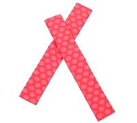 HAMPPLIES 1 Par Funda Antideslizante Para Baquetas Accesorios De Musica Llave Apretones Agarre Antideslizante Para Baquetas Slip Empuñadura Rojo Polietileno Reticulado Por Irradiación