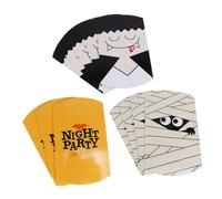 HAMPPLIES 10 Piezas Caja de mamá Cajas de Candy Favor almohada halloween fiesta de halloween