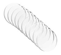 HAMPPLIES 10 Piezas Pads Adhesivos Protectores Transparente para Muebles Bumper Antideslizante Amortiguador para Superficies Vidrio Mármol Autoadhesivo