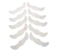 HAMPPLIES 10 Piezas Pegatinas Faciales de para Halloween Tatuajes Temporales Auto Adhesivos Parches Realistas para Maquillaje de Festival Seguros para Sensible Diseños Creativos