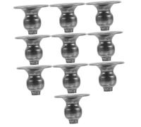 HAMPPLIES 10 Piezas Soportes de Velas de Hierro sin Acabado para Decoración de Hogar Portavelas Vintage para y Bodas Accesorios de Metal para DIY