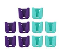 HAMPPLIES 10 Pinzas Clips para Cinturón de Estetoscopio, Soportes de Fijación Prácticos para Enfermeras, Accesorios Médicos Profesionales, Color Aleatorio, Pack 10 Unidades