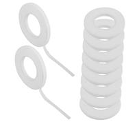 HAMPPLIES 10 rollos Cinta Adhesiva para Pestañas Cinta Doble Cara Transpirable para Extensiones Elevación Pestañas Suave y para Profesional y Diario