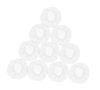 HAMPPLIES 100 piezas Unidades Redecillas de Nylon Desechables Malla Transpirable para Cocina Trabajo y Hogar Gorros Protectores contra Caída de Cabello Cómodos y Seguros