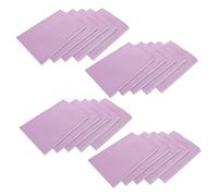 HAMPPLIES 125 Piezas Manteles Desechables para Tatuajes y Uñas Almohadillas de Papel para Mesa Toallas Manicura y Tapetes para Descanso de Manos Higiene Profesional Morado