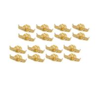 HAMPPLIES 16 Afinadores Finos de Cobre para Erhu, Ajustadores Profesionales de Cuerdas, Accesorios de Repuesto para Instrumentos Musicales, Paquete de 8 Pares para Precisión Afinación