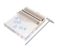HAMPPLIES 1juego Kalimba De Pulgar Pequeña Instrumento Musical De Dedos Para Niño Niña y Principiantes Diseño Ergonómico y Pulido Para Reuniones y Actividades Al Aire