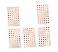 HAMPPLIES 1paquete Parches De Acupresión De Magnética Para Oído De Etiquetas De Acupuntura Para Alivio De Dolores De Cabeza Estrés y Kit Profesional De Masaje Auricular