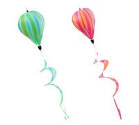 HAMPPLIES 2 Globos Aerostáticos Gigantes Para Colgar Adornos Colgantes Globos Aerostáticos Globos Morados Para Fiestas Decoración De Jardín Infantil De Pvc