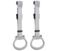 HAMPPLIES 2 Piezas Anillos Ajustables para Corralito Infantil Asistente para Bebés Aprender Caminar Mangos Resistentes para Barrera de Seguridad y Cuna Accesorios de Plástico