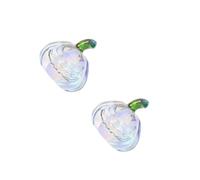 HAMPPLIES 2 Piezas De Decorativo para Colección De Vegetales Cristal Decoración De Mesa De Acción De Gracias Figuritas Pisapapeles Artificiales Adornos De Figuritas De Otoño para