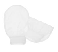 HAMPPLIES 2 piezas Guantes Exfoliantes para Ducha Suaves y Cómodos Manoplas de Baño para Limpieza Profunda de Brazos Piernas y Espalda Accesorios Prácticos para Cuidado Corporal